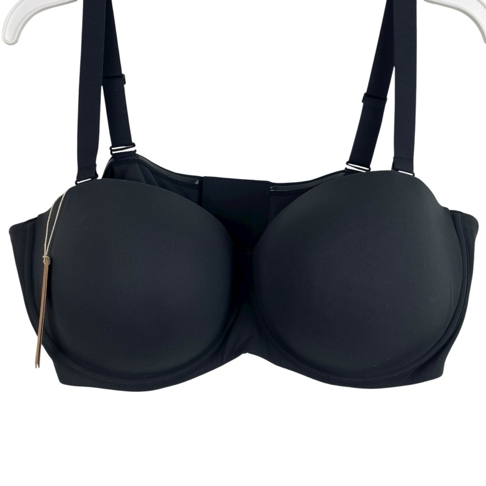 Skims | Onyx Black Fits Everbody Strapless Convertible Bra New - Picture 2 of 8